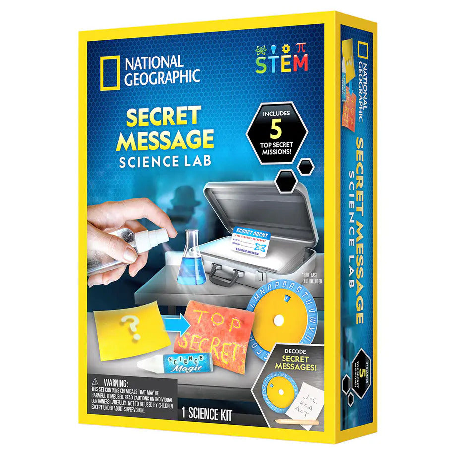 National Geographic Secret Message Lab