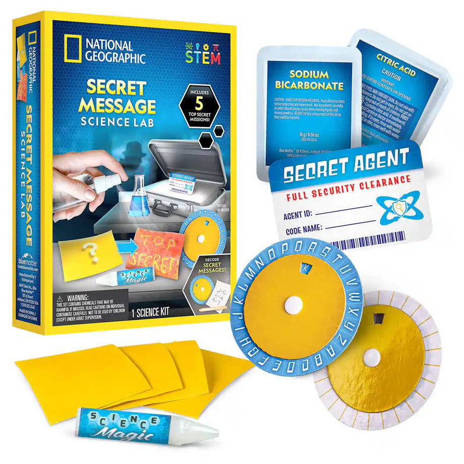 National Geographic Secret Message Lab