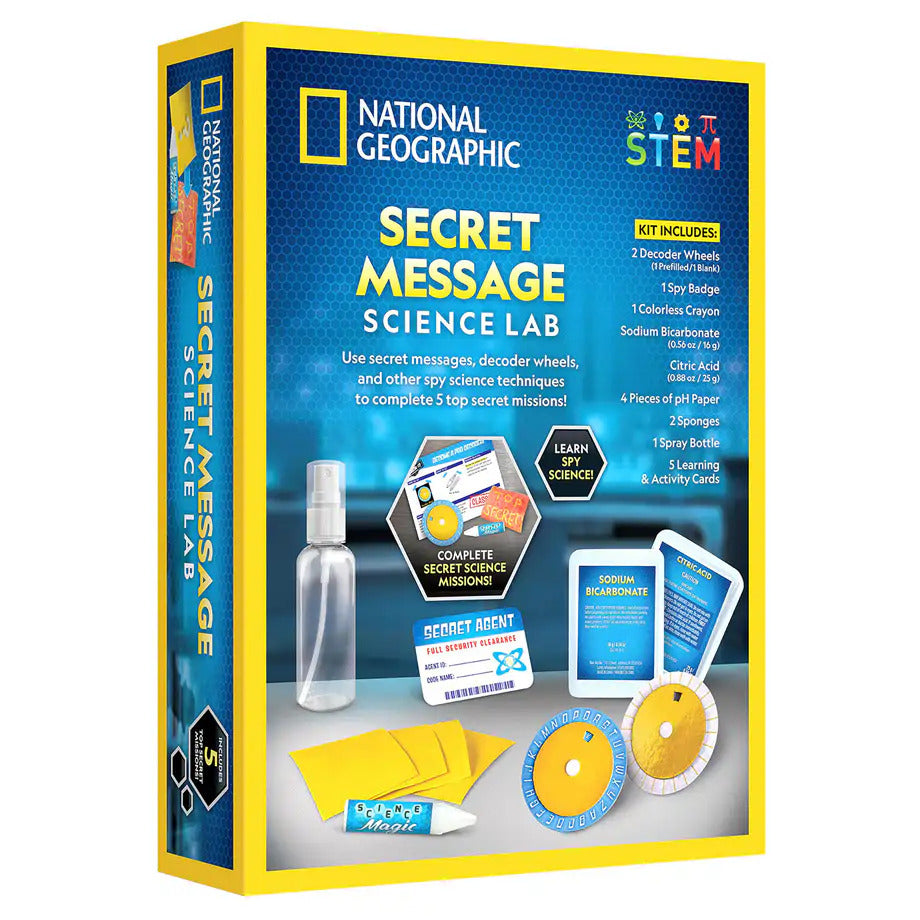 National Geographic Secret Message Lab