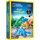 National Geographic Clay Dinosaur Modeling Kit   