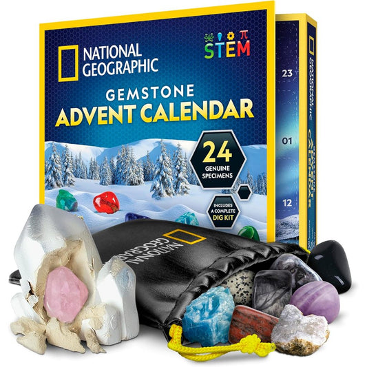 National Geographic Rock, Mineral, Gemstone Advent Calendar