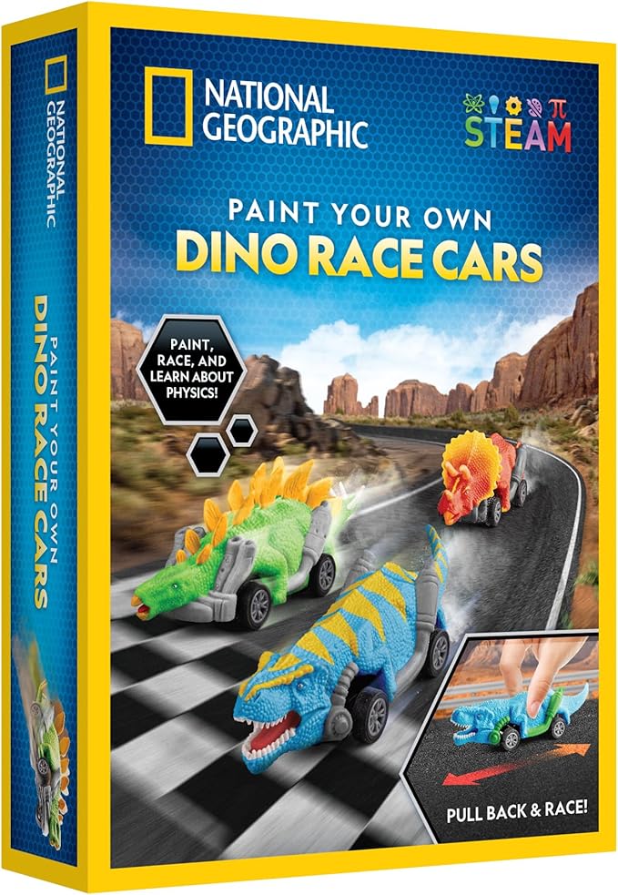 National Geographic Dino Cars Activity Kit