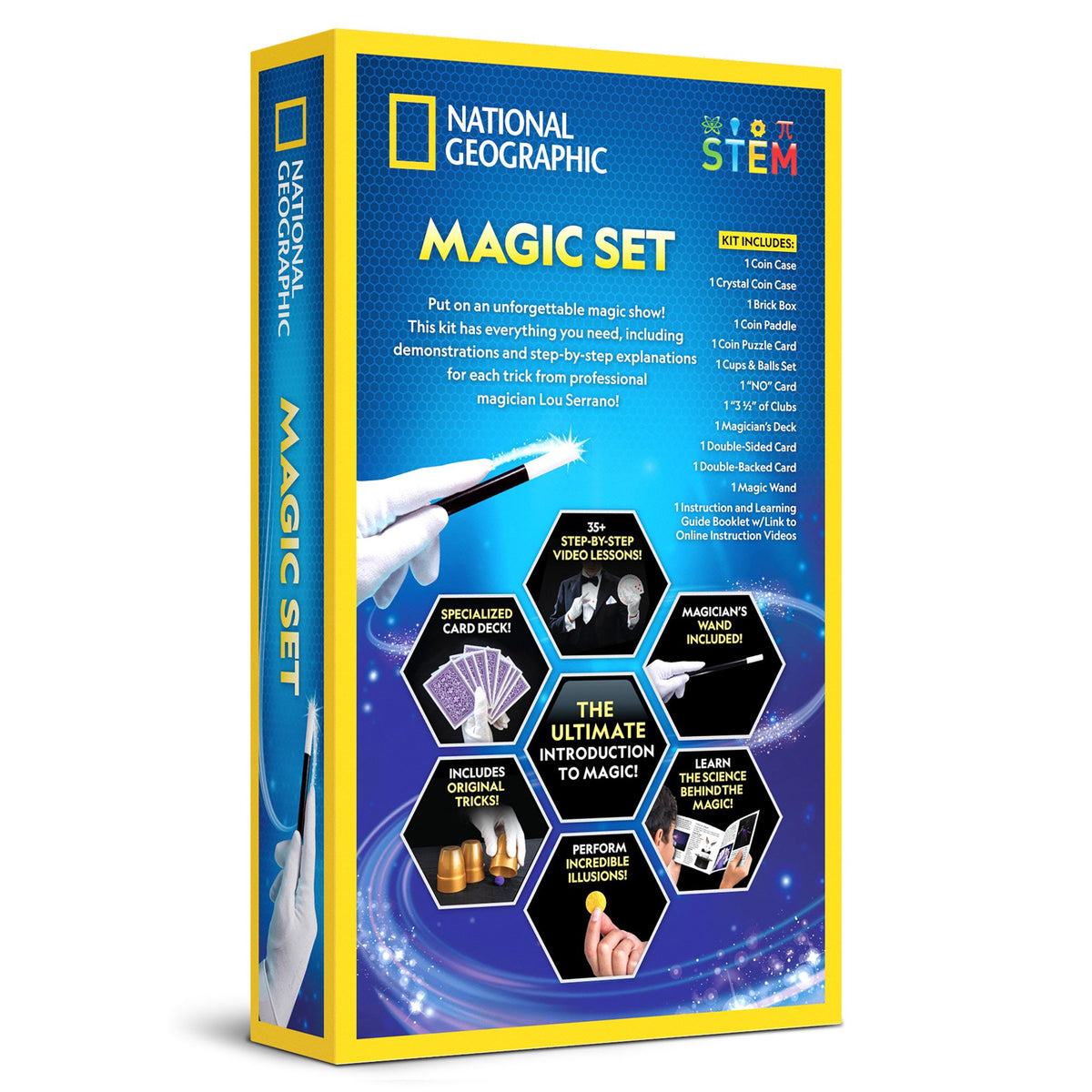 National Geographic Magic Set - (35 total tricks / 12 components)