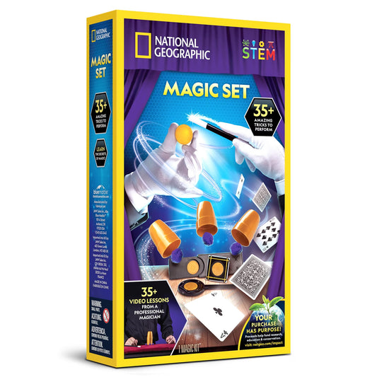 National Geographic Magic Set - (35 total tricks / 12 components)