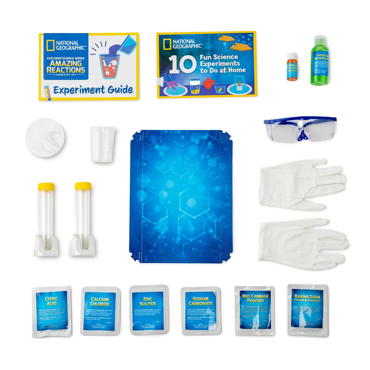 National Geographic  Amazing Reactions Chemistry Set