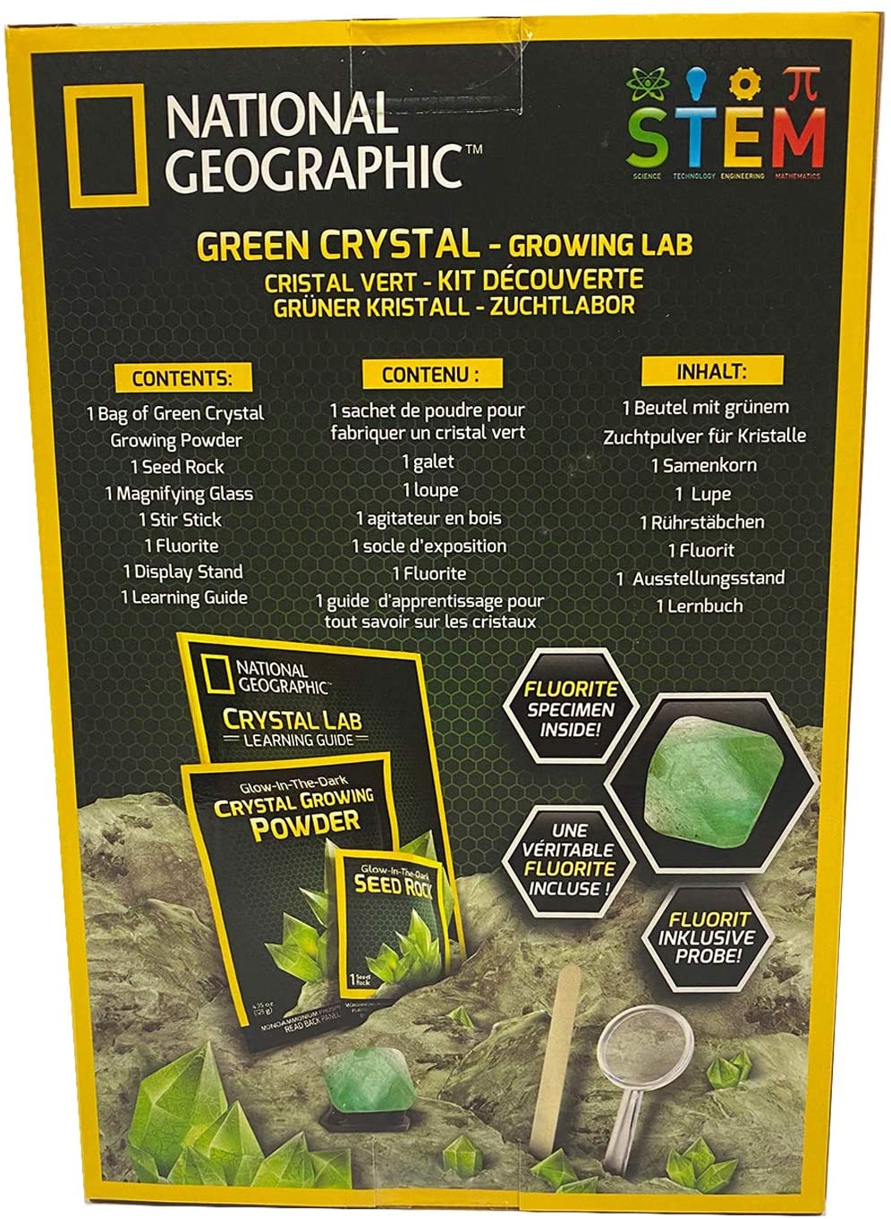 National Geographic Glow-in-the-Dark Crystal Growing Lab