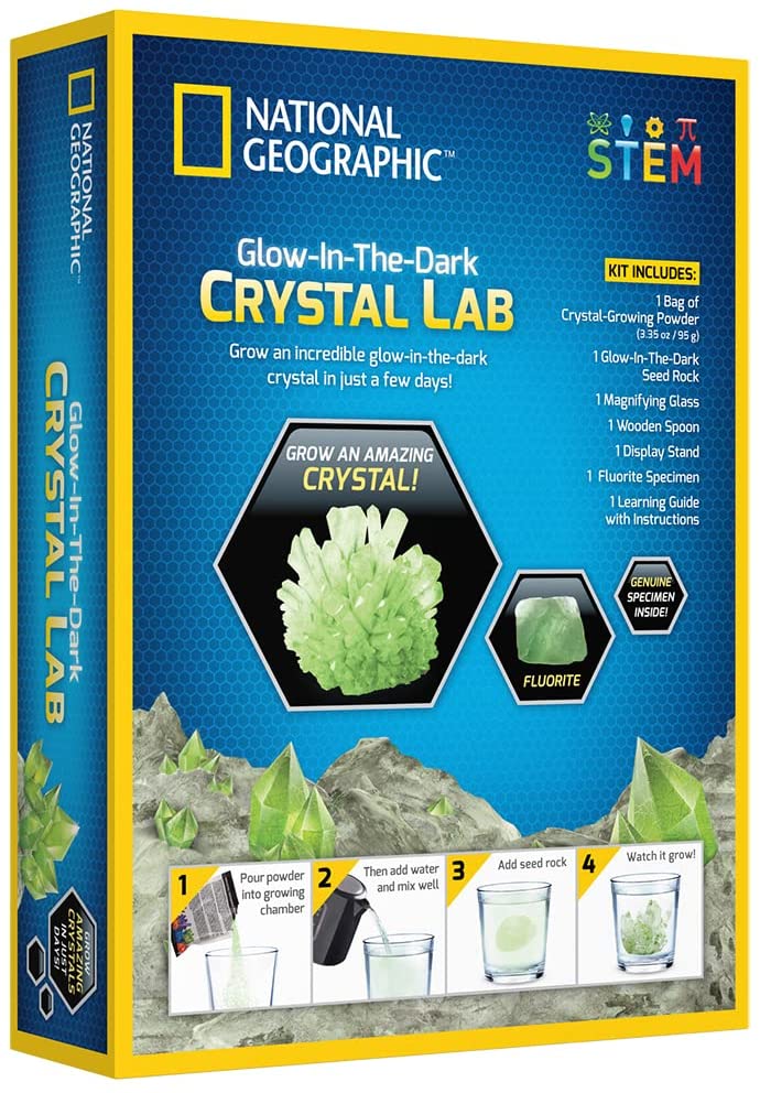 National Geographic Glow-in-the-Dark Crystal Growing Lab