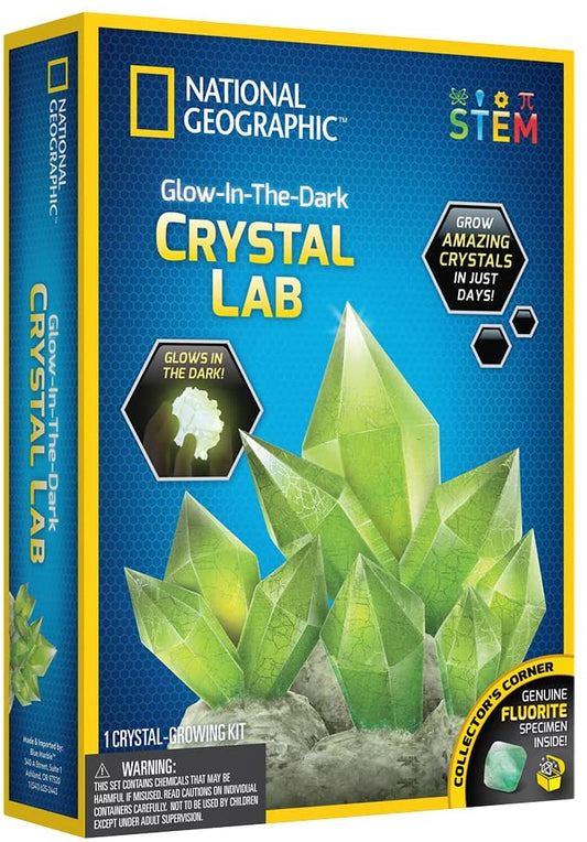 National Geographic Glow-in-the-Dark Crystal Growing Lab