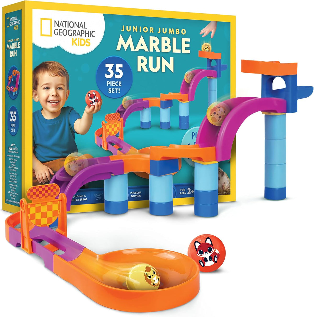 National Geographic Kids JR Jumbo Marble Run