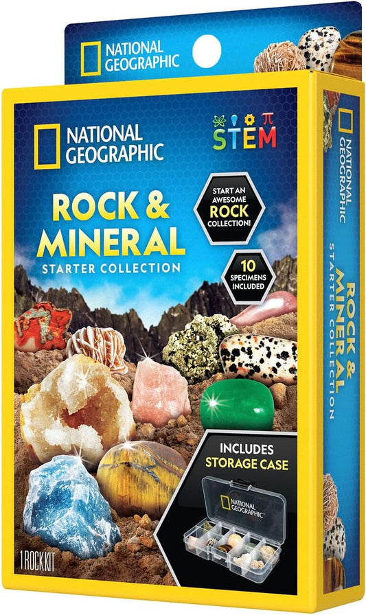 National Geographic Impulse Rock + Mineral Starter Kit
