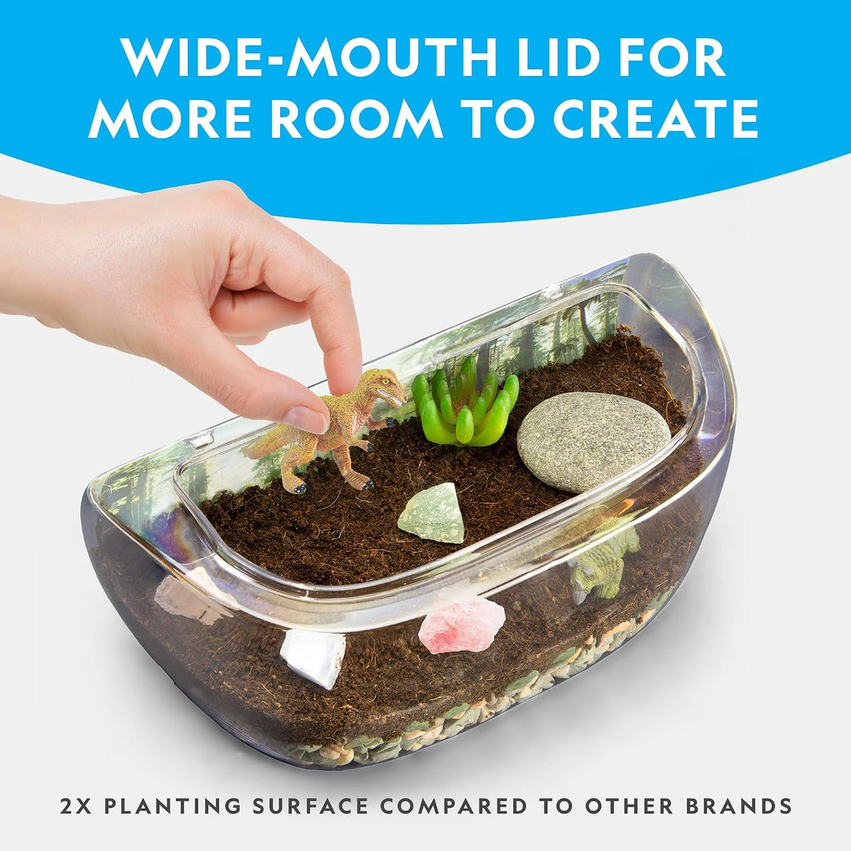 National Geographic Light-Up Dinosaur Sand Terrarium Kit