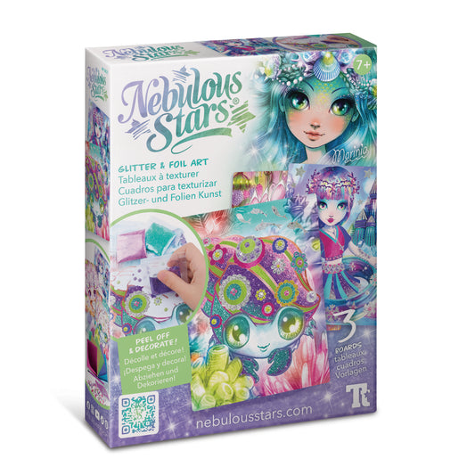 Nebulous Star Glitter & Foil Art