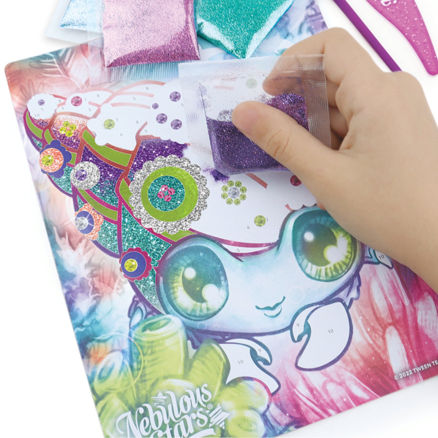 Nebulous Star Glitter & Foil Art