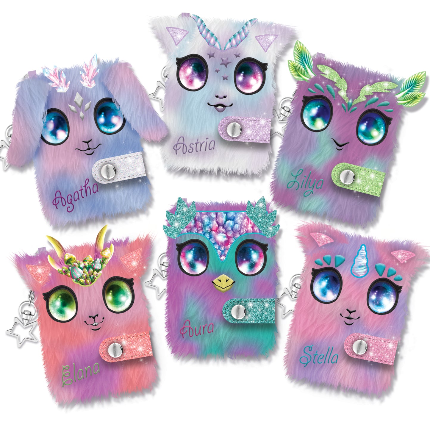 Nebulous Star Fuzzy Mini Notebook