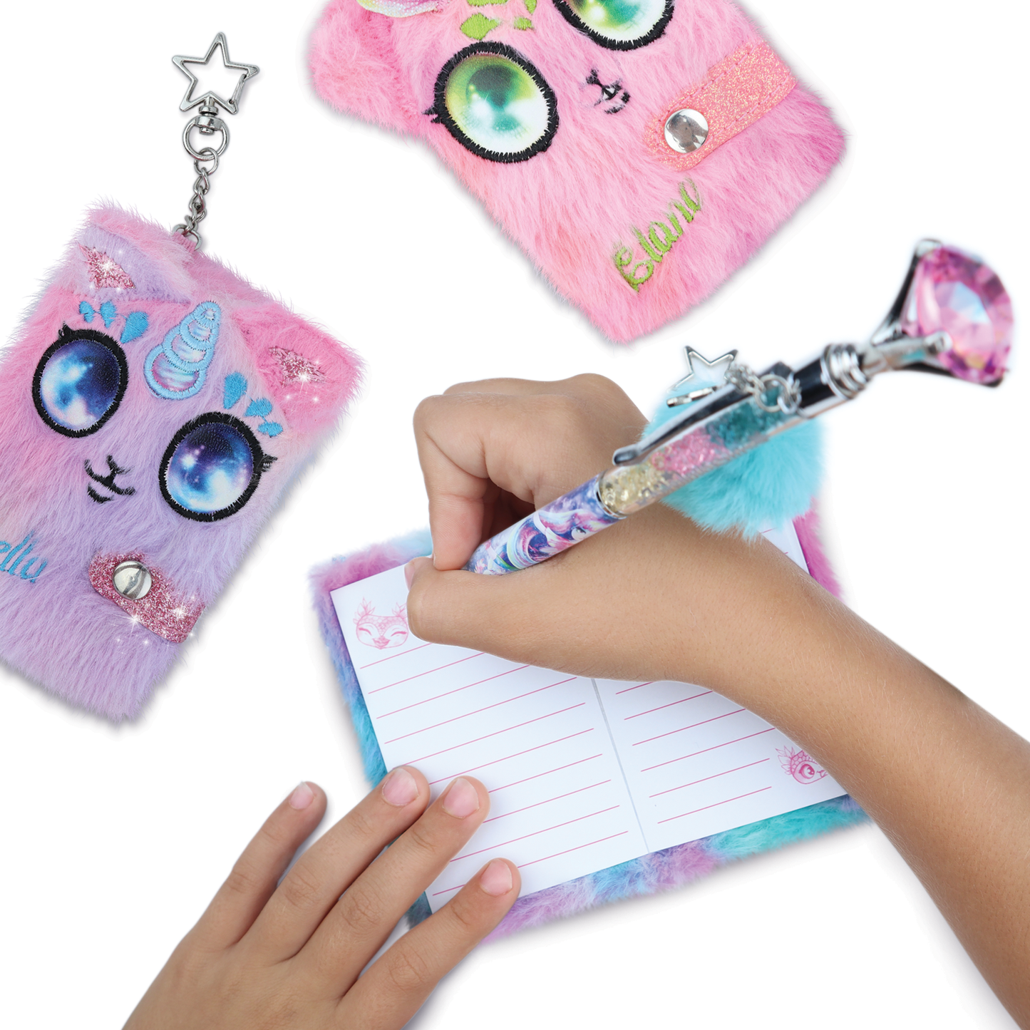 Nebulous Star Fuzzy Mini Notebook