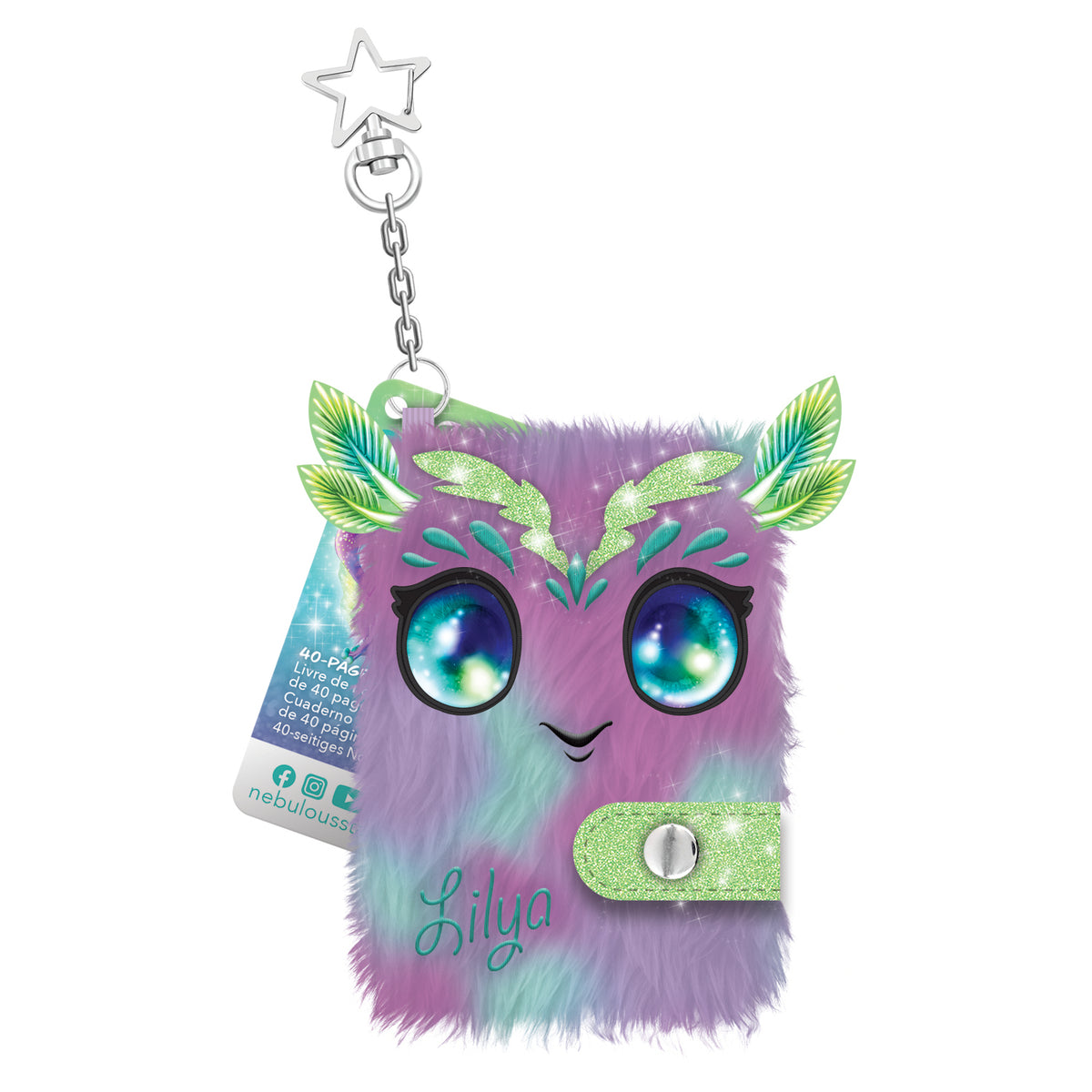 Nebulous Star Fuzzy Mini Notebook