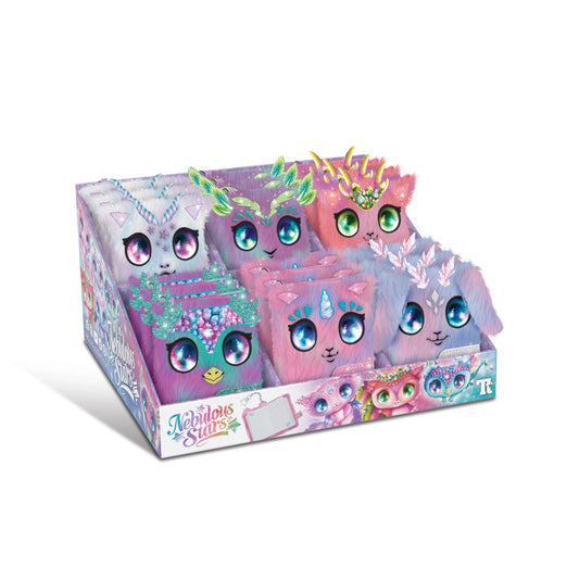 Nebulous Star Fuzzy Mini Notebook