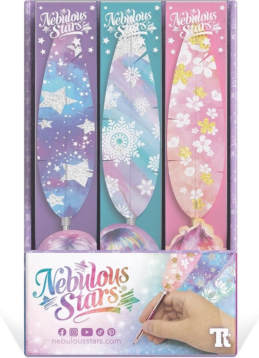 Nebulous Star Feather Quill Pen
