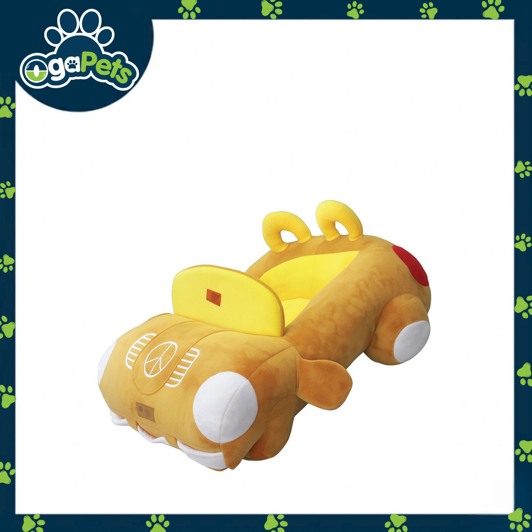 Ogapets Pet Bed - Soft Plush Fabric Designed for Comfort and Warmth Ideal for Cozy Pet Sleep with Non-Slip Bottoms