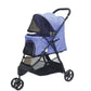 Ogapets Pet Carrier Stroller- Fabric with Drop Plastic Mesh & Steel Tube Max 15kg