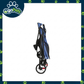Ogapets Pet Carrier Stroller- Fabric with Drop Plastic Mesh & Steel Tube Max 15kg