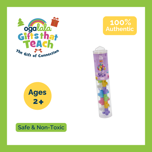Plus-Plus BIG Pastel / 15pcs Tube