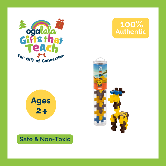 Plus-Plus BIG 15 pc Tube - Giraffe