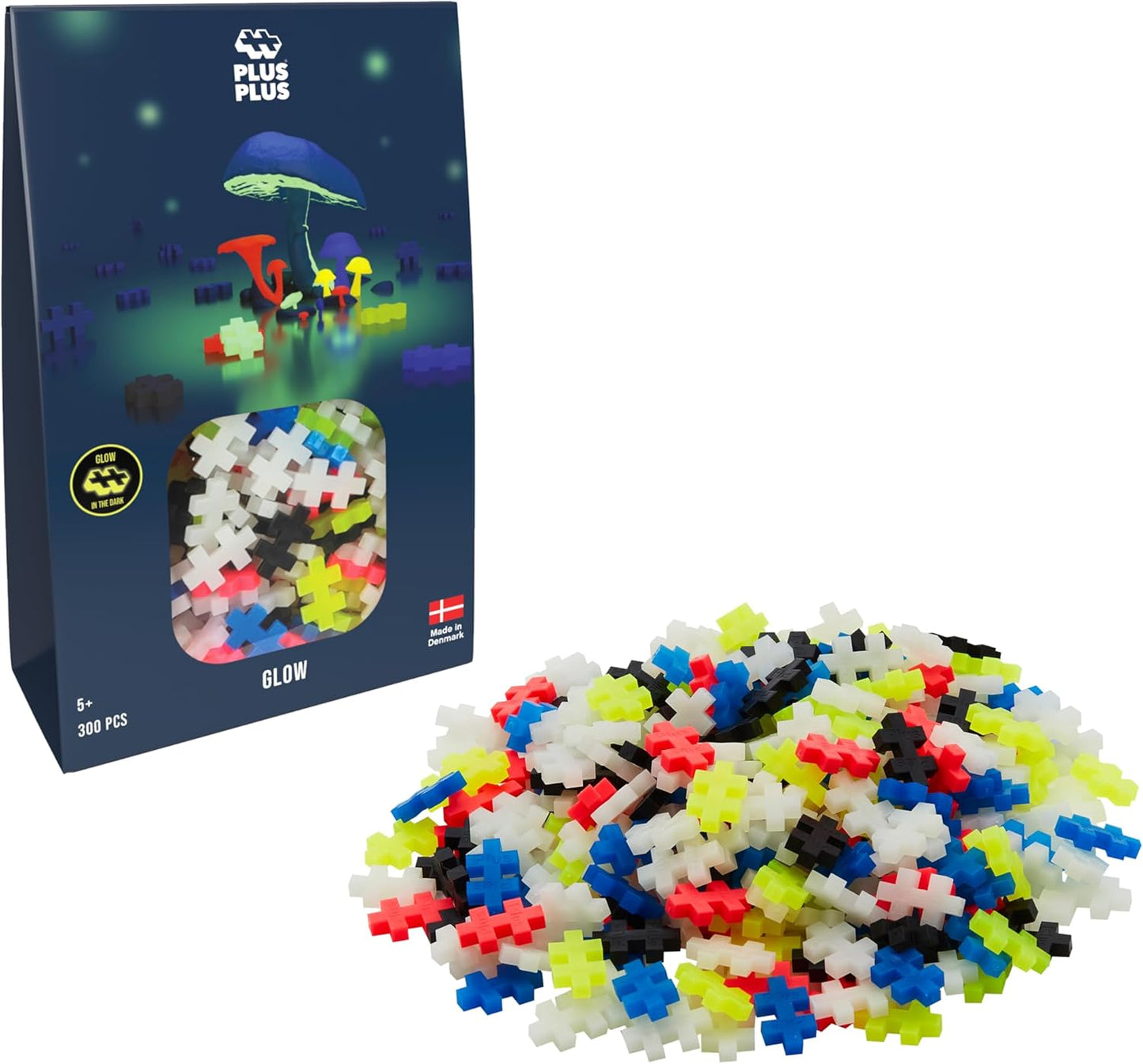 Plus-Plus Glow / 300 pcs