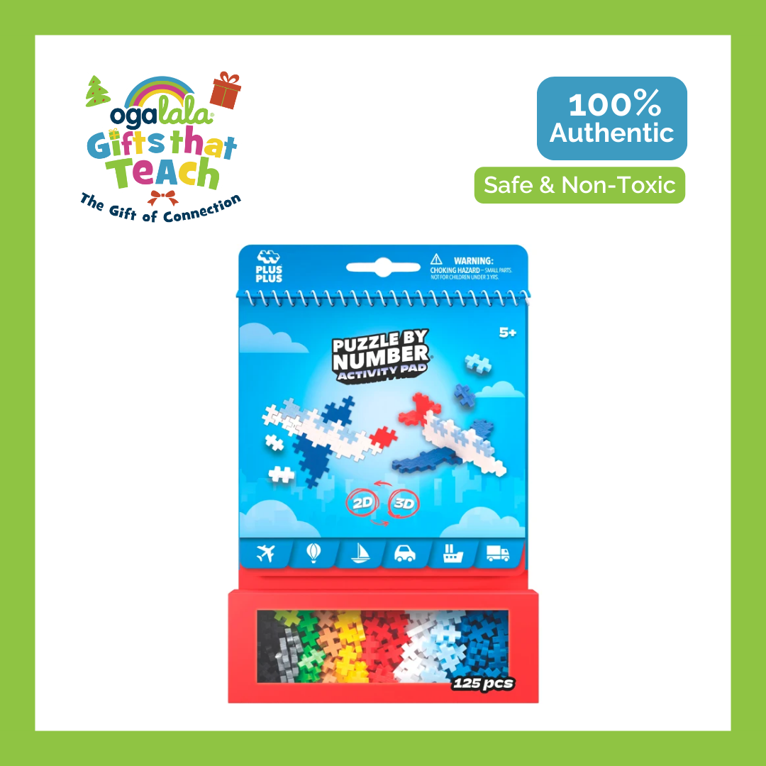 Plus-Plus Activity Pad – Transportation
