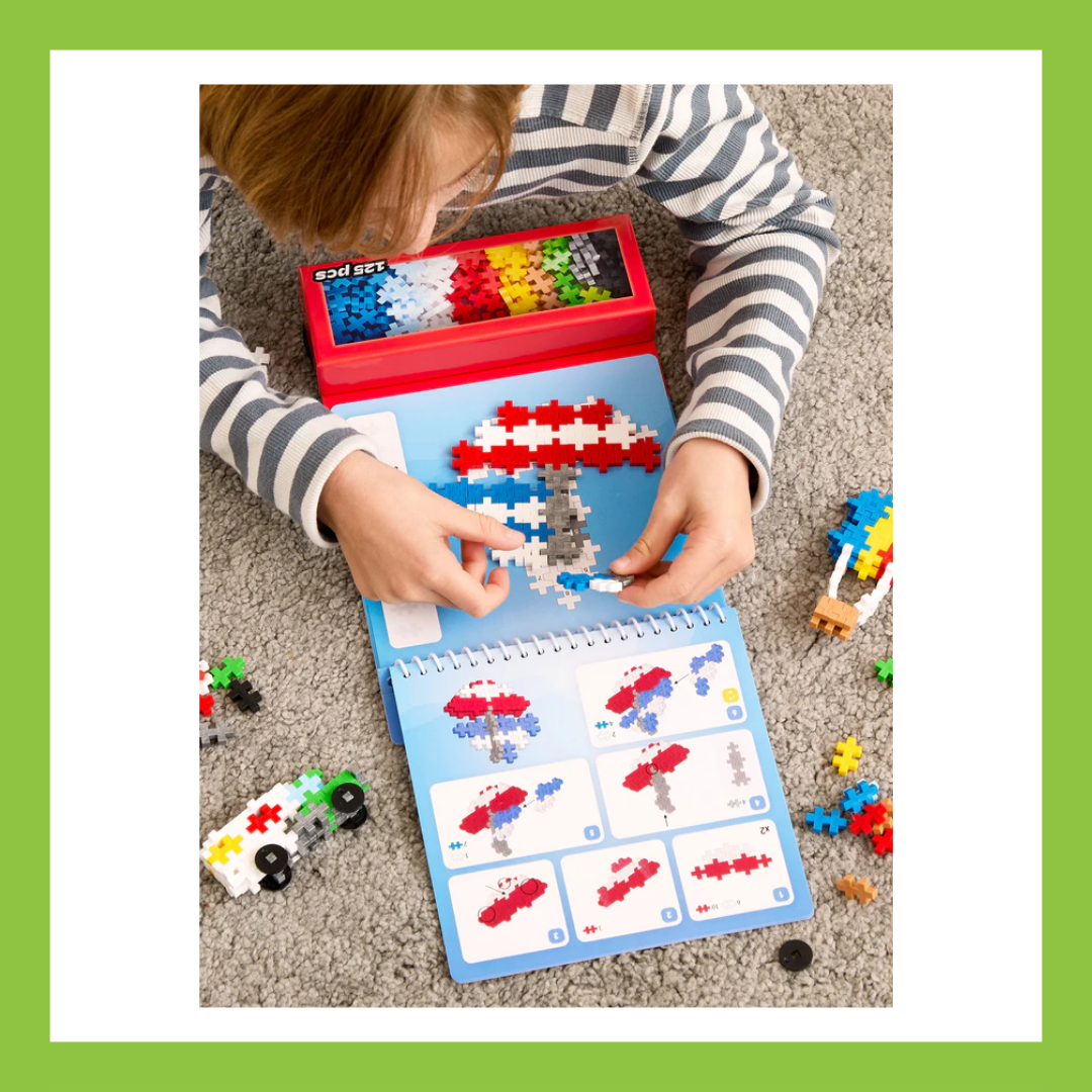 Plus-Plus Activity Pad – Transportation