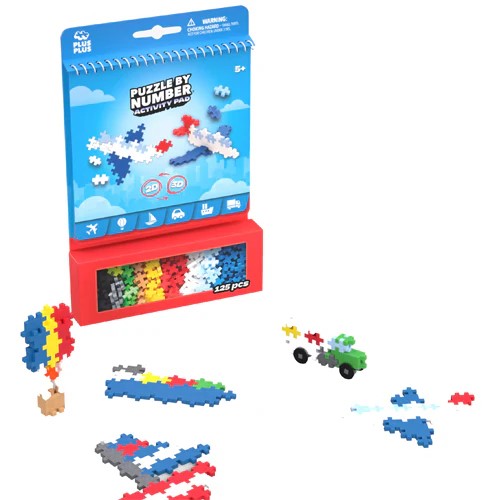 Plus-Plus Activity Pad – Transportation