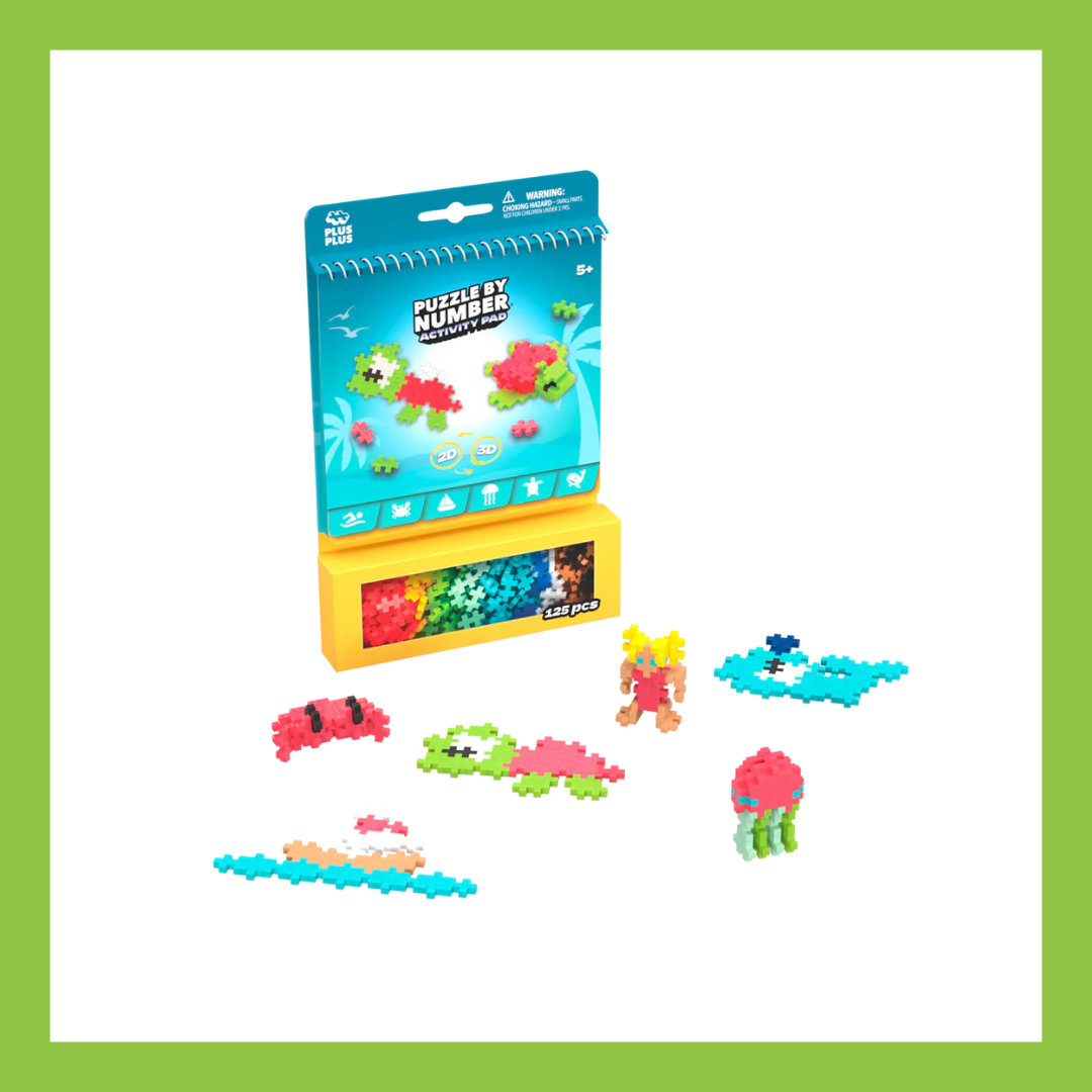 Plus-Plus Activity Pad – Ocean