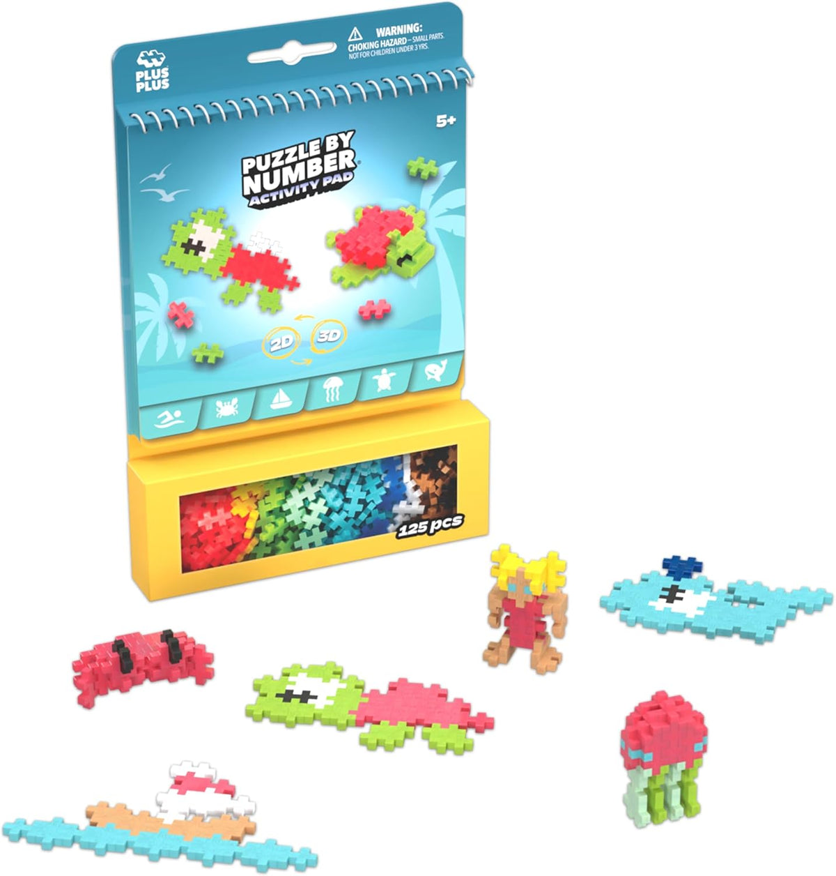 Plus-Plus Activity Pad – Ocean