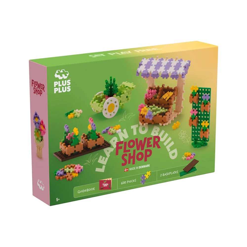 Plus-Plus Learn to Build Flower Shop