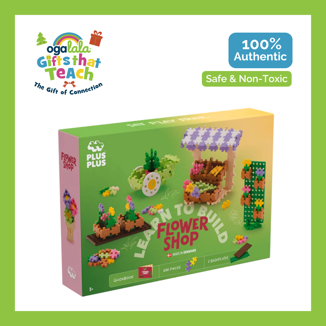 Plus-Plus Learn to Build Flower Shop