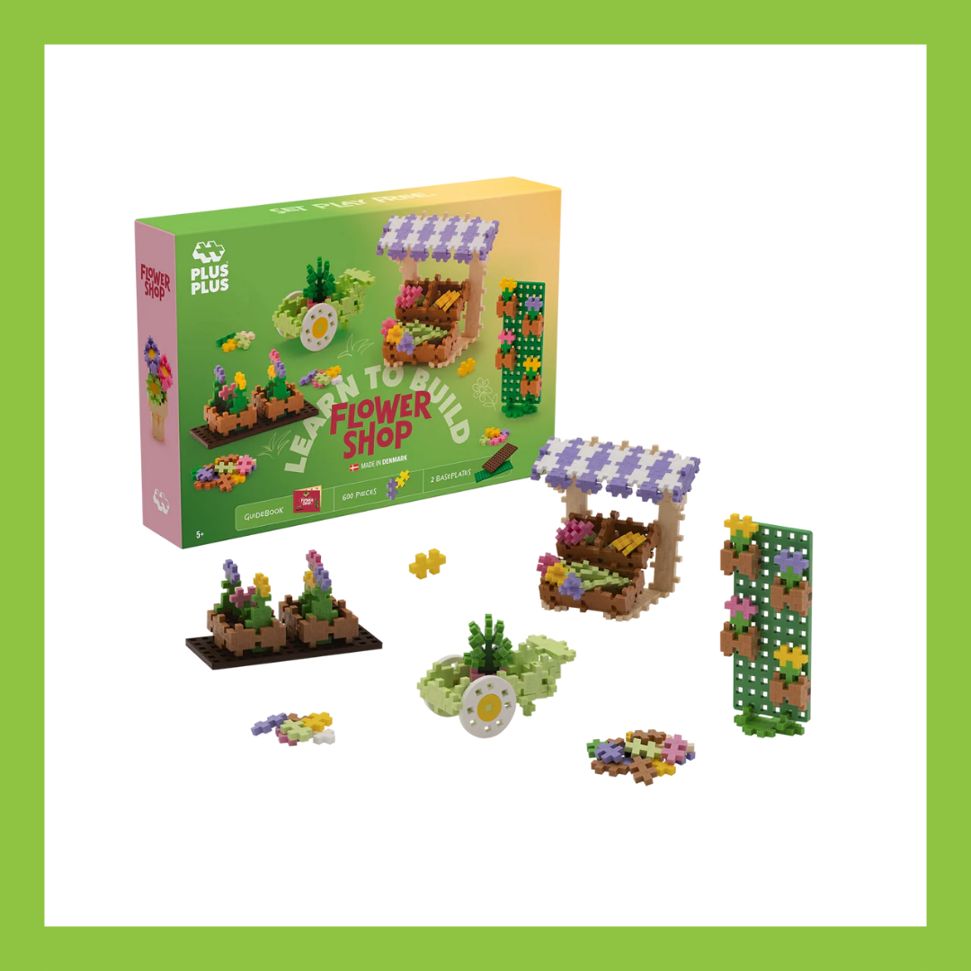 Plus-Plus Learn to Build Flower Shop