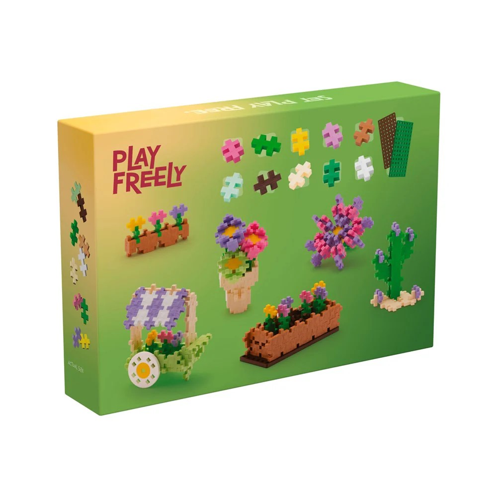 Plus-Plus Learn to Build Flower Shop