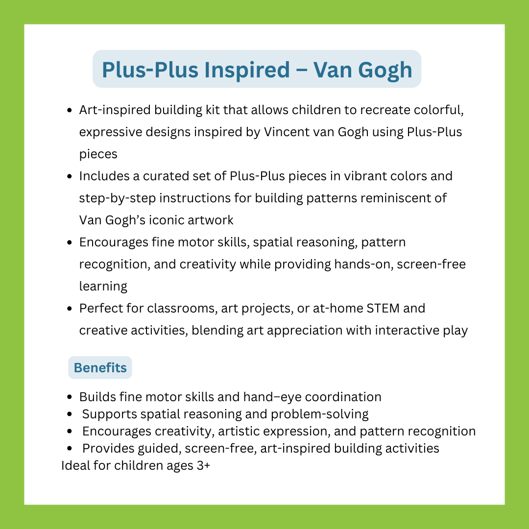 Plus-Plus Inspired - Van Gogh