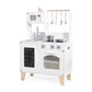 PolarB Little Chef's Kitchen with Light and Sound - Classic White