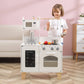 PolarB Little Chef's Kitchen with Light and Sound - Classic White