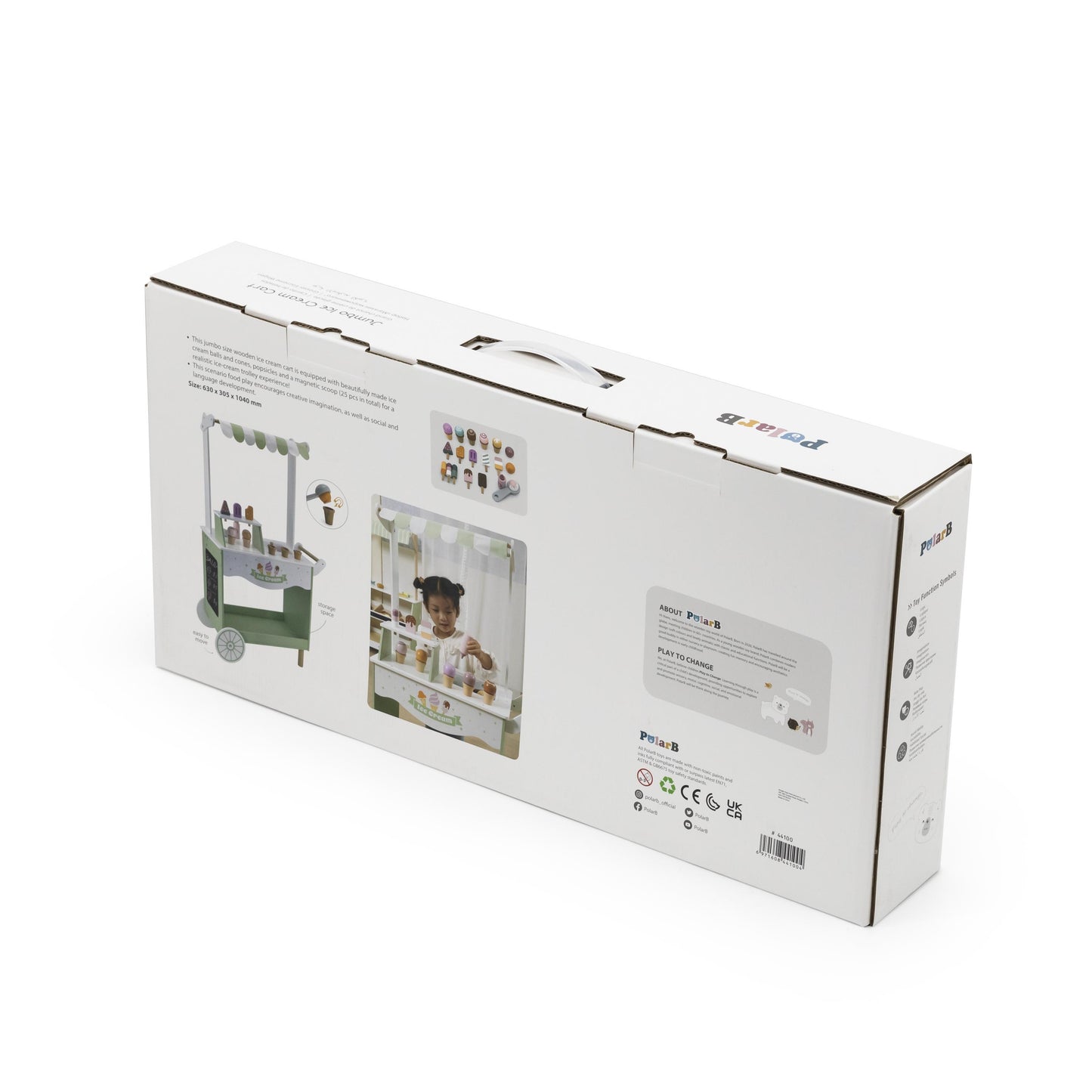 PolarB Jumbo Ice Cream Cart
