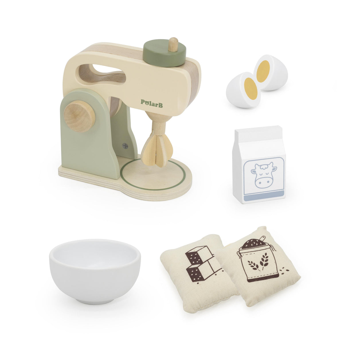 POLARB Kitchen Mixer Pretend Toy Set