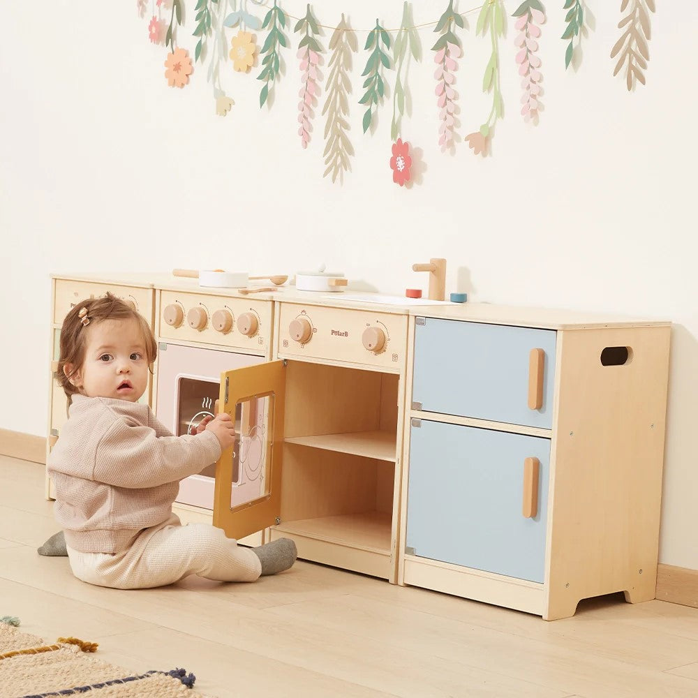 PolarB Toddler Kitchen Set