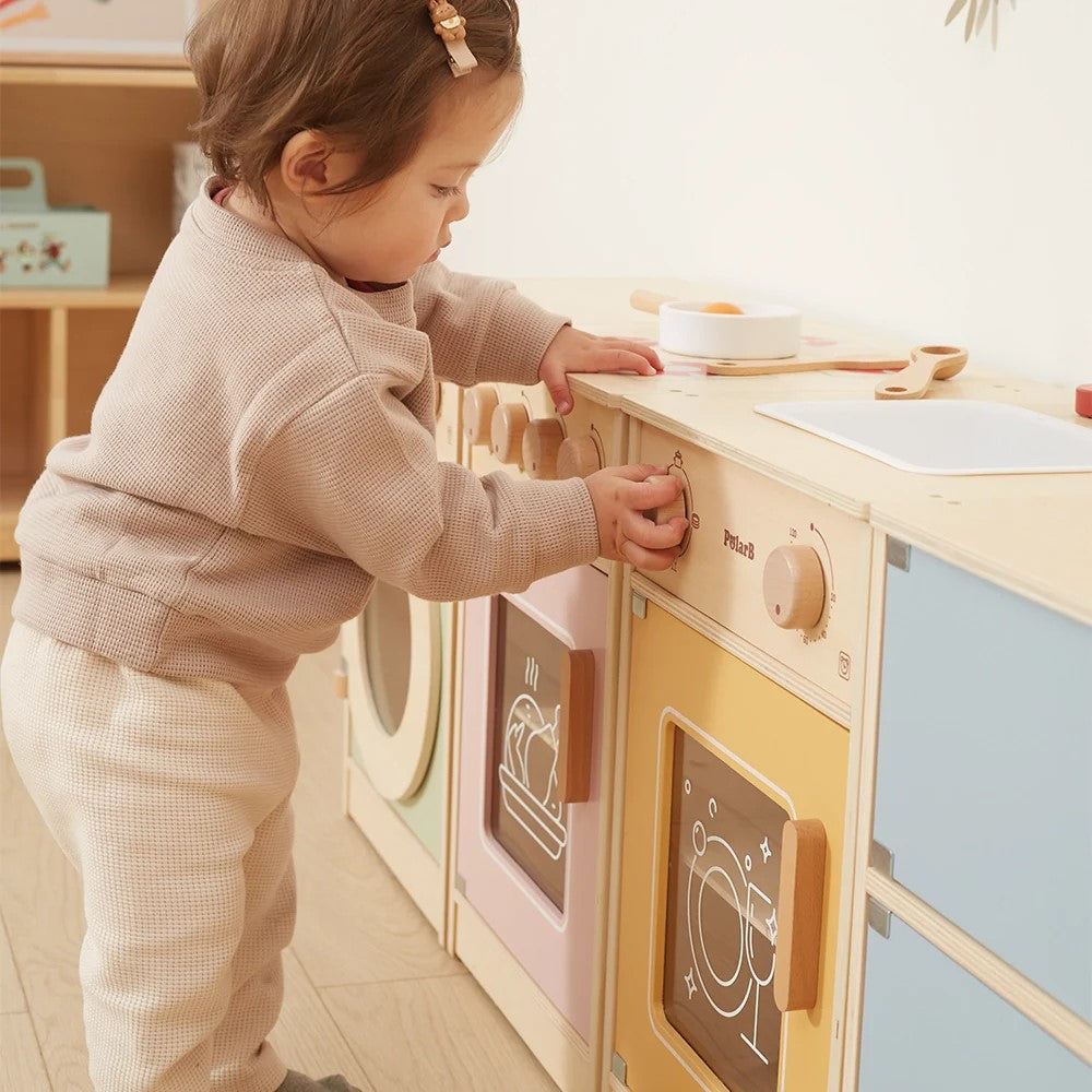 PolarB Toddler Kitchen Set