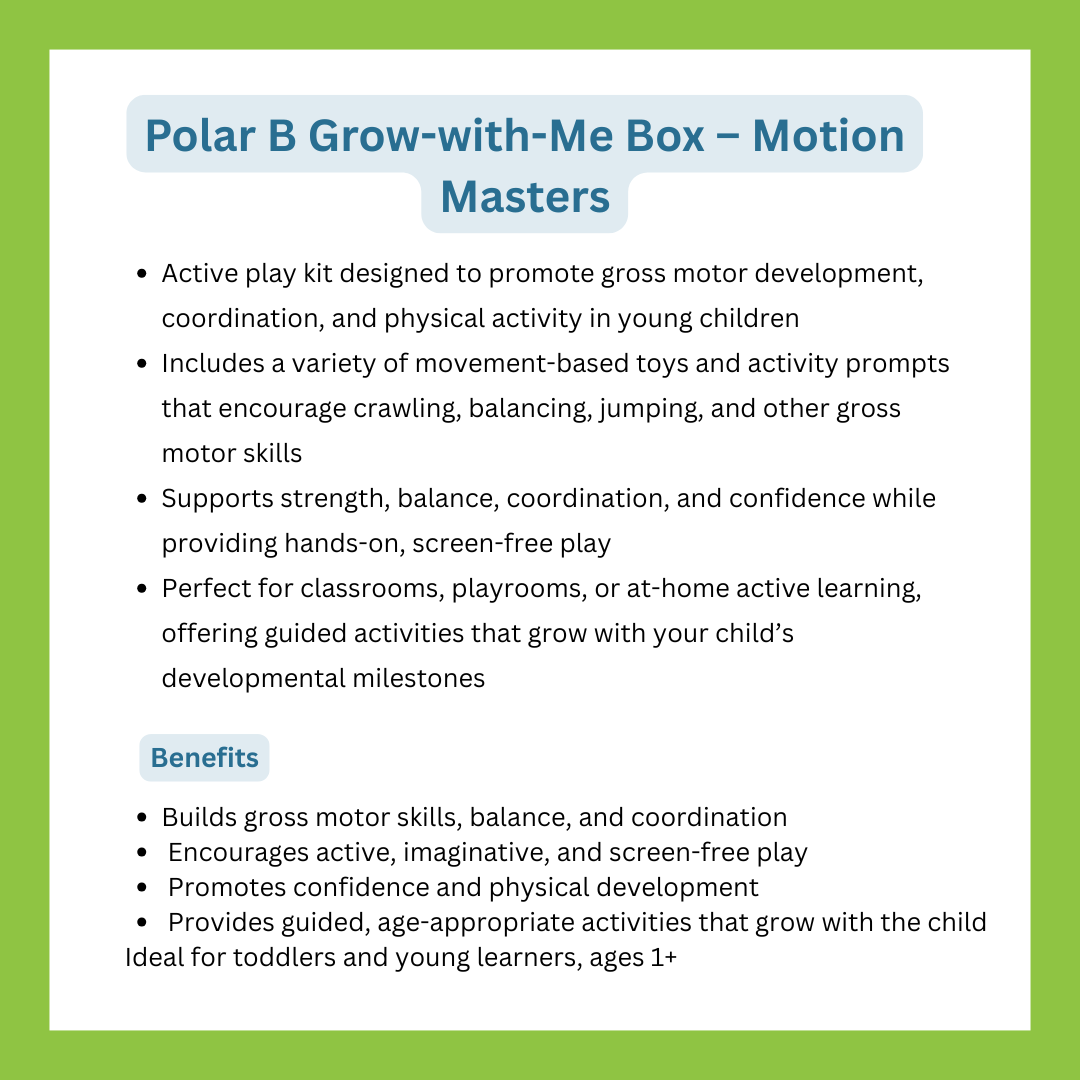 PolarB Grow-with-Me Box Motion Masters