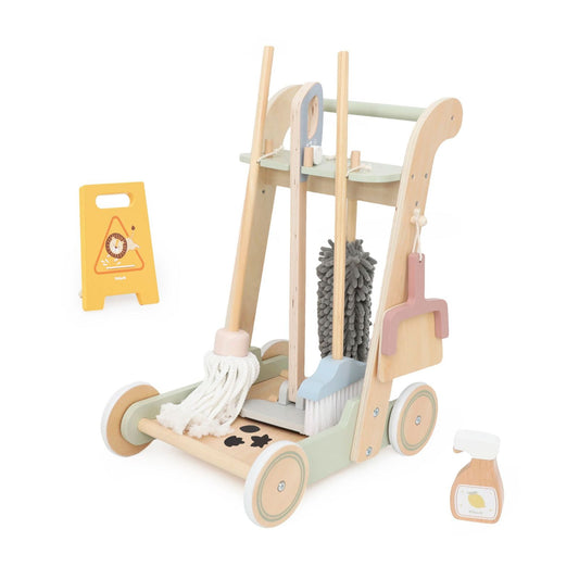 POLARB Cleaning Cart Pretend Toy