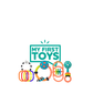 MY 1ST TOYS GIFT SET + BTL 500ML CLEANSER + H&M TISSUE 60'S