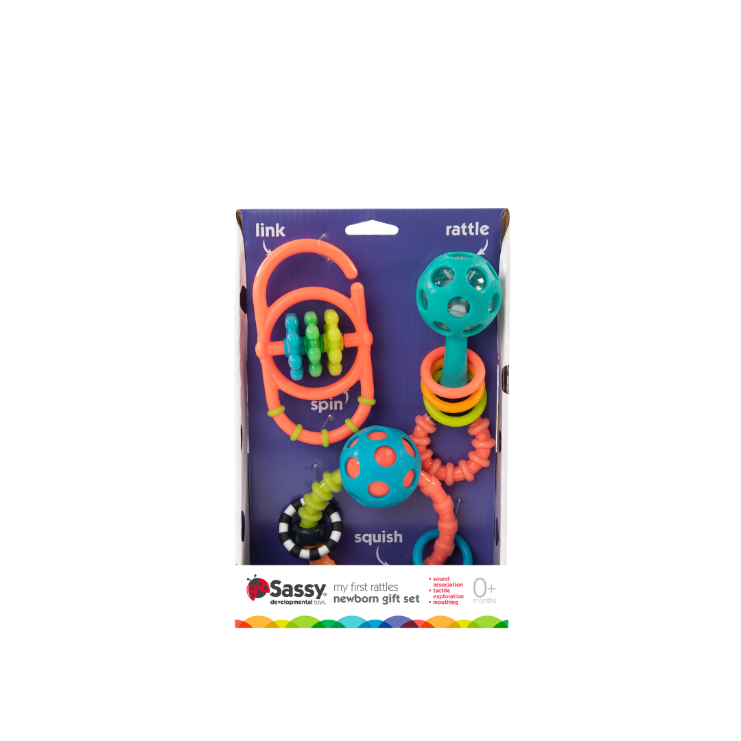 MY 1ST RATTLES GIFT SET + BTL 500ML CLEANSER