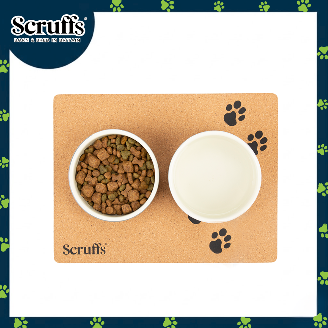 Scruffs 40 x 30cm Cork Pet Placemat