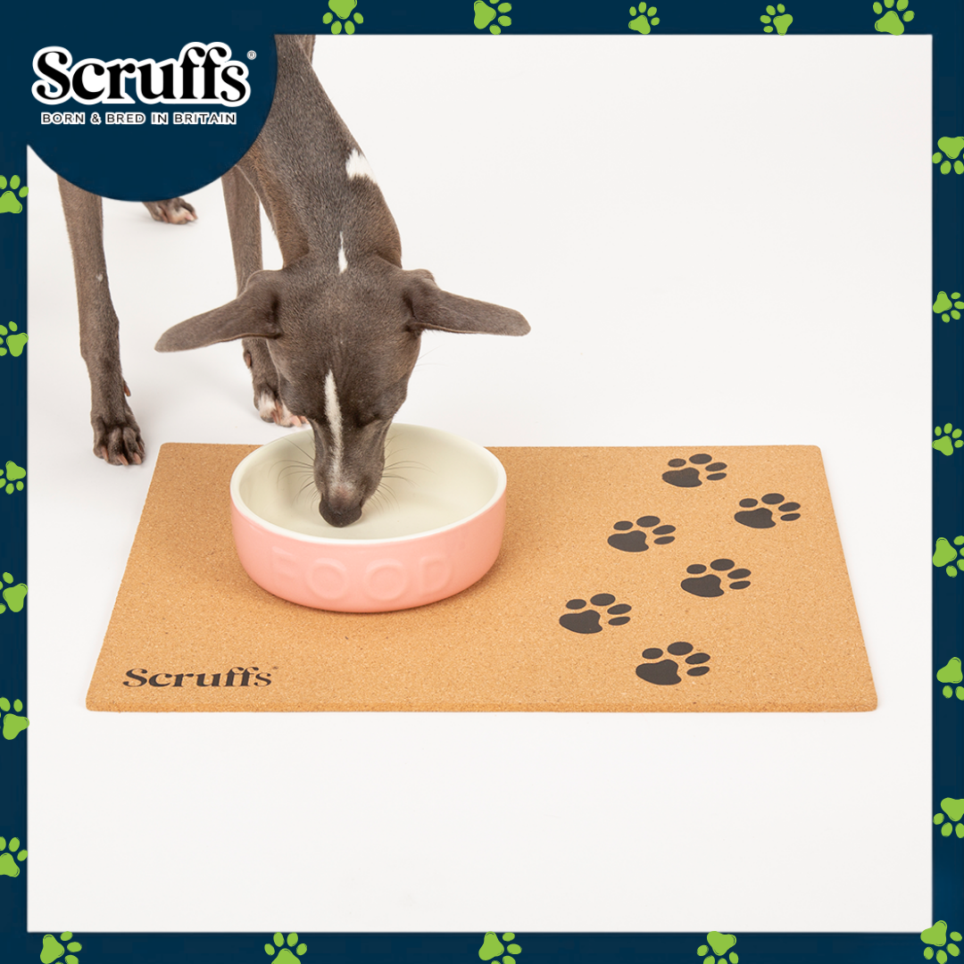 Scruffs 40 x 30cm Cork Pet Placemat